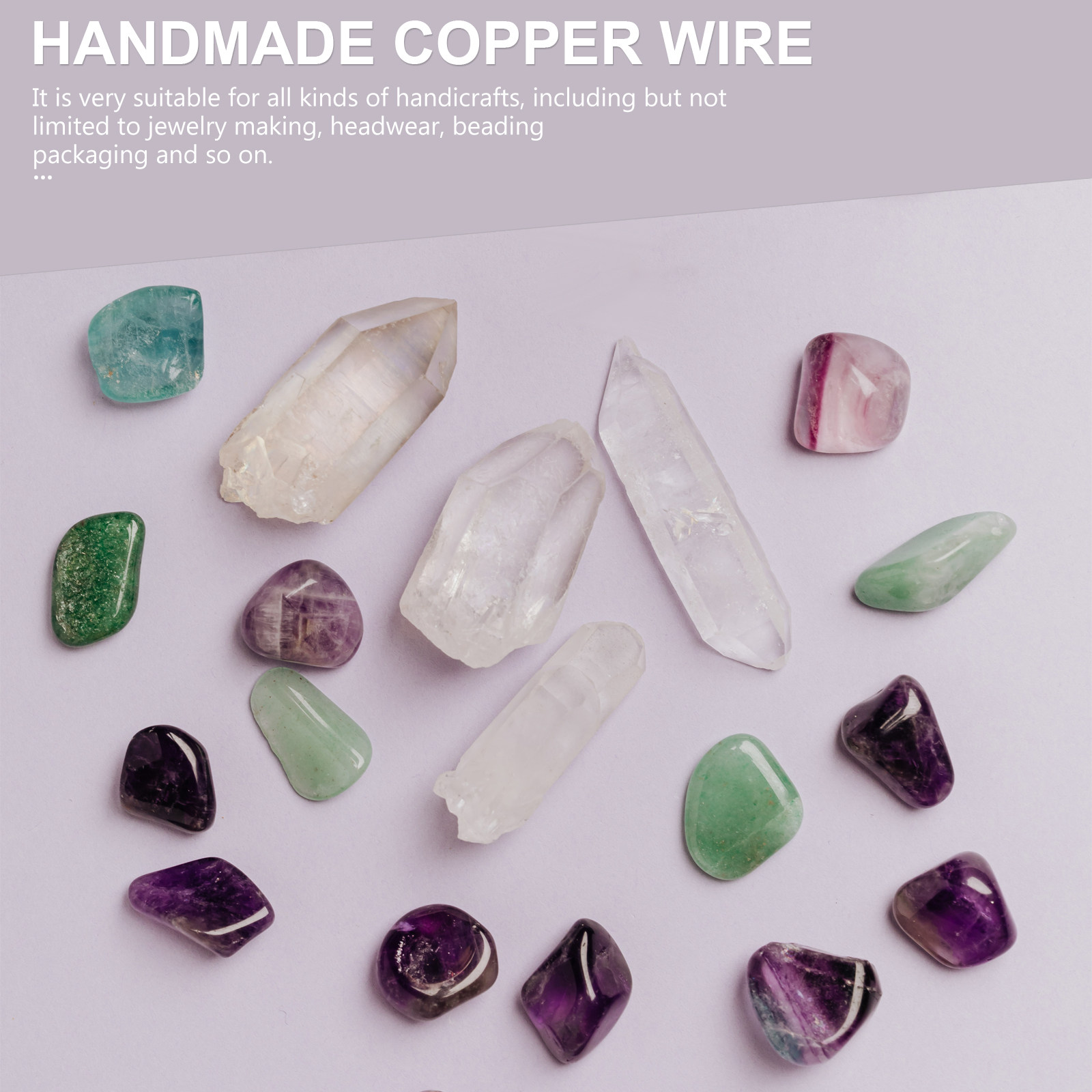 Copper Wire Roll - 5 Roll Copper Wire Jewelry Materials