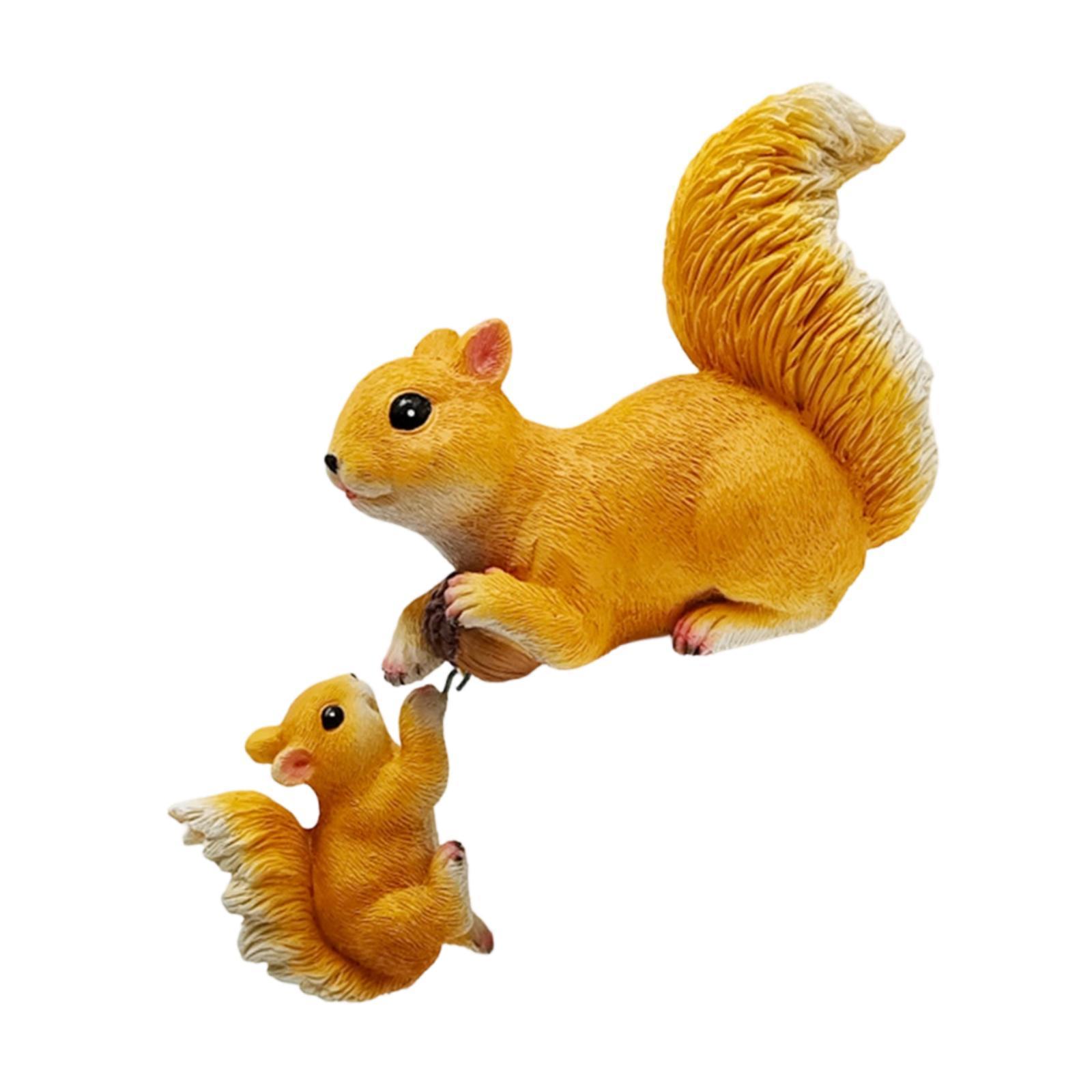 Garden Squirrel Ornament Resin - đánh giá và giá Bonsai Garden Art
