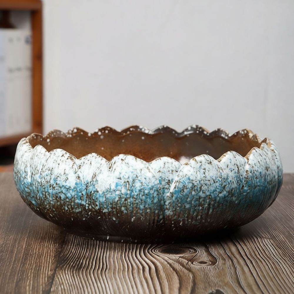 Large Mouth Ceramic Succulent  - đánh giá và giá Bonsai Garden Art