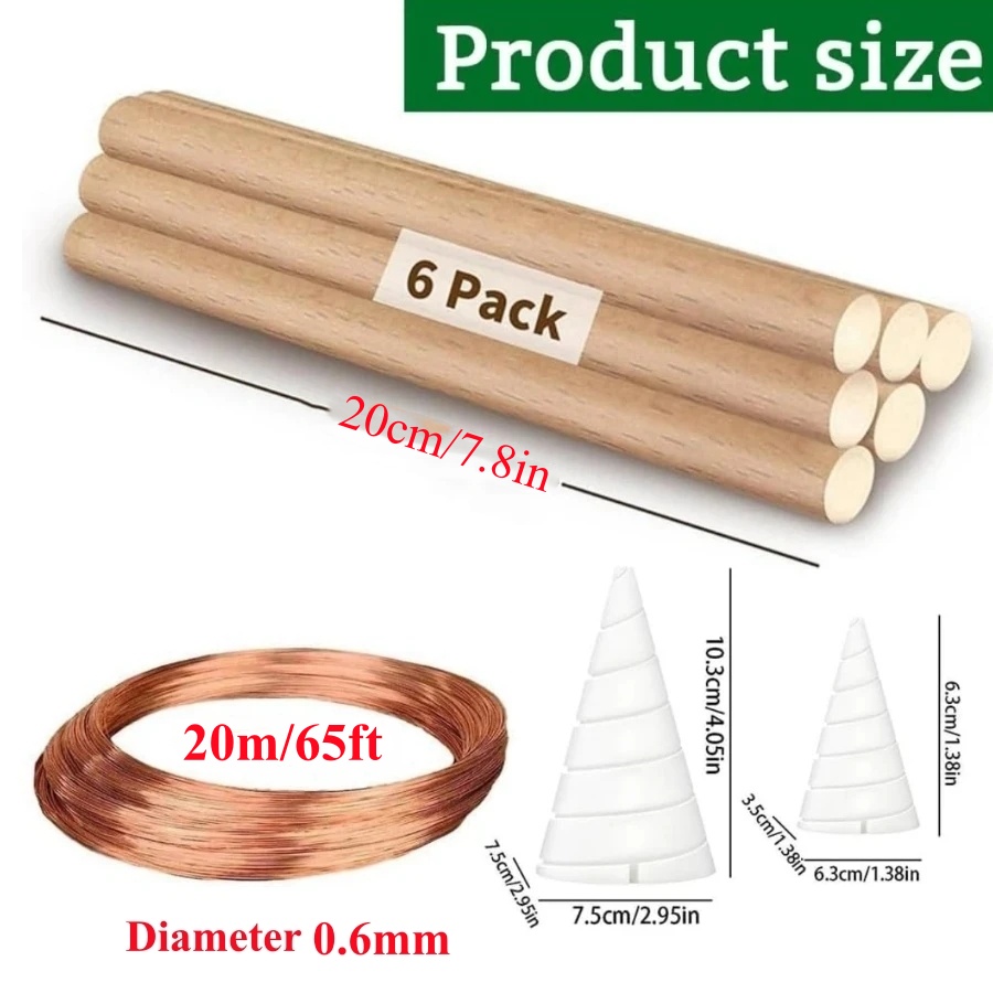 20m/65ft Electroculture Garden - đánh giá và giá Copper Wire Roll