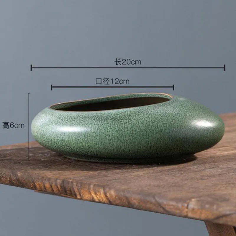 Coarse Pottery Bonsai Vase Gre - đánh giá và giá Bonsai Garden Art