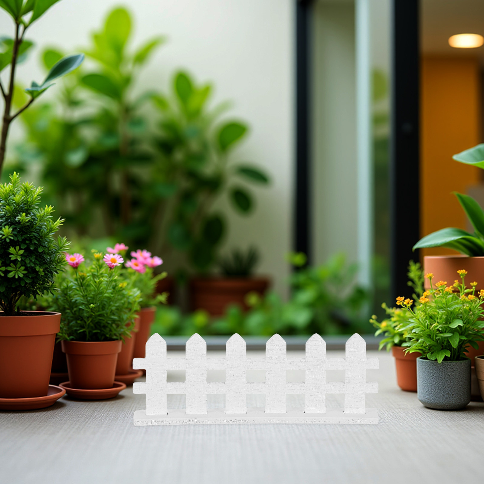 12Pcs Miniature Wooden Fence W - đánh giá và giá Bonsai Garden Landscape Design