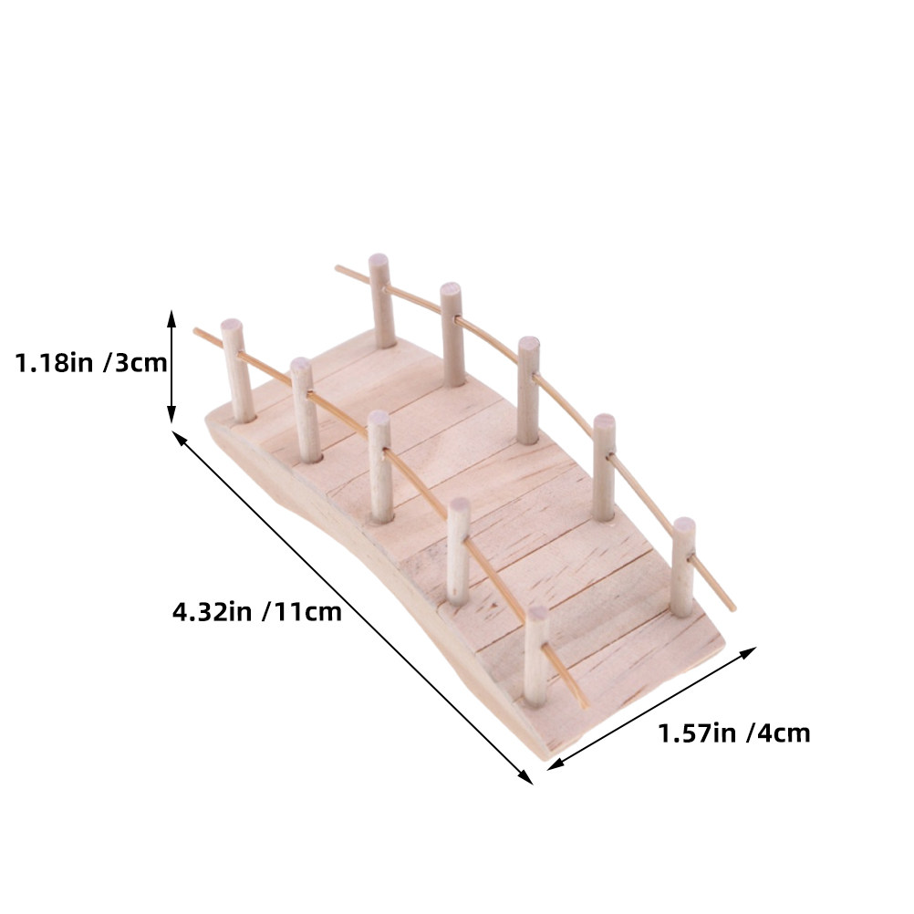 2Pcs Mini Arch Bridge Vintage  - đánh giá và giá Bonsai Garden Landscape Design
