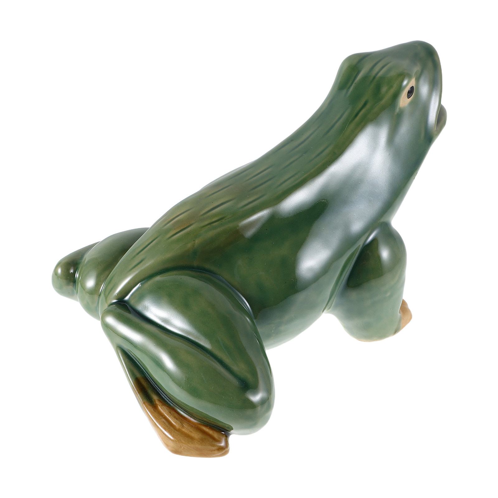 Ceramic Frog Statue Realistic  - đánh giá và giá Bonsai Garden Landscape Design